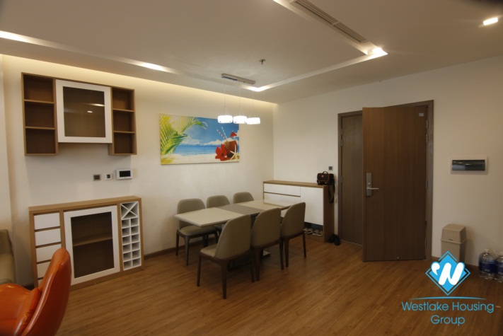 A gorgeous modern 2 bedroom  apartment with  charming balcony  for rent in  Vinhome Metropolis